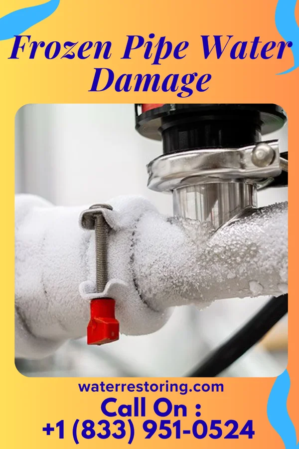 Frozen Pipe Water Damage in Hartshorne, OK